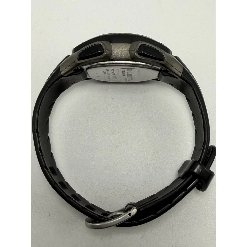 Timex 170 Mens Watch New Battery Black 2010 38MM 8.5
